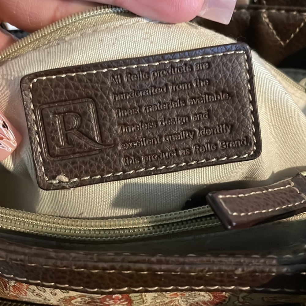 Relic by Fossil Vintage Paisley Leather purse - Picture 9 of 13